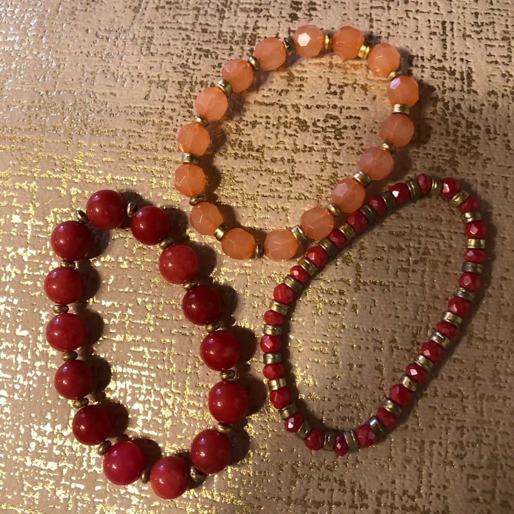 Erimish bracelet stack. Very good condition.